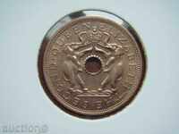 1 Penny 1963 Rhodesia și Nyasaland (Rhodesia și Nyasaland) - Unc