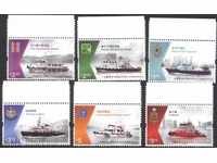 Чисти марки  Кораби 2015 от Хонг Конг