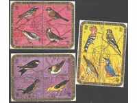 Kleymovani μάρκες Πουλιά 1971 από το Μπουρούντι