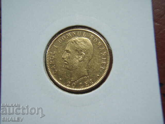 20 Lei 1906 Romania - AU (gold)