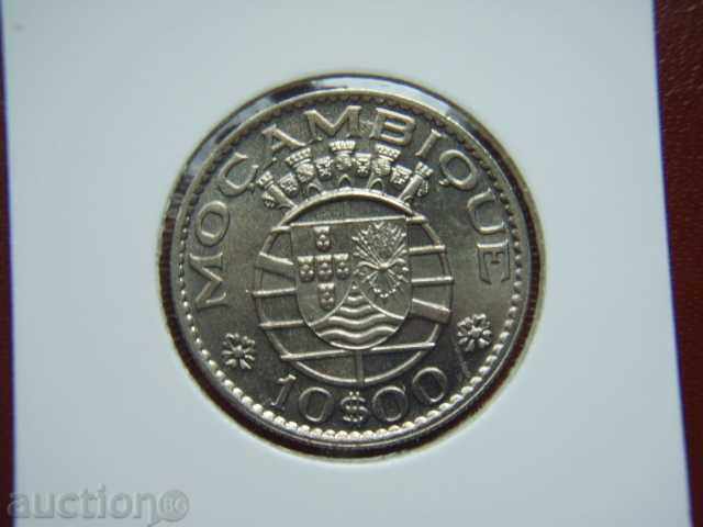 10 Escudos 1974 Mozambique - Unc