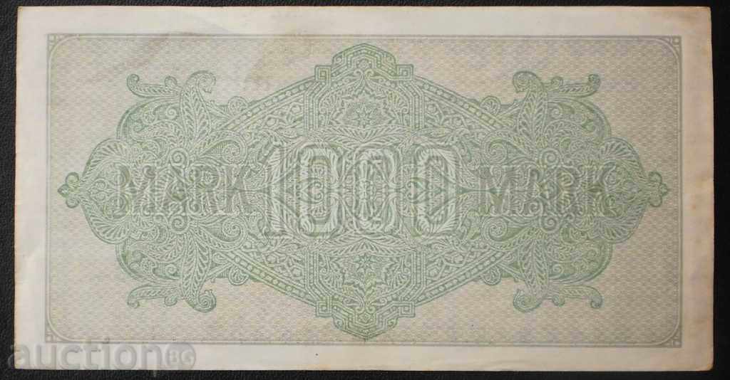 Banknota Germania 1000 Brands 1923 VF cu preț € 1.53 | 2.99 BGN Banknota Germania 1000 Brands 1923 VF cu preț € 1.53 | 2.99 BGN