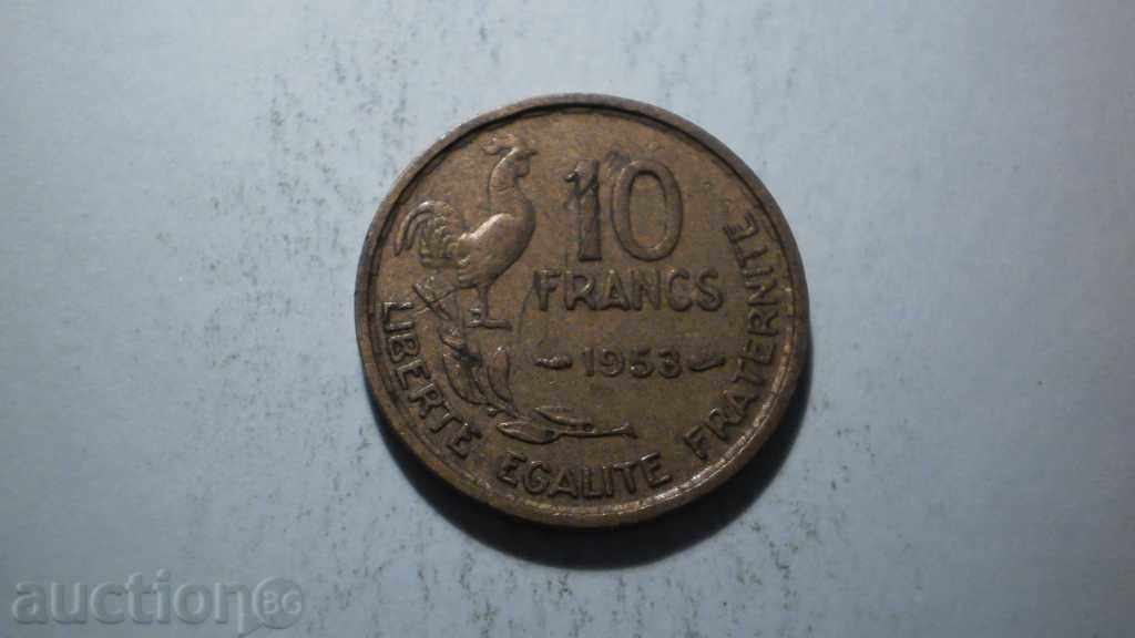 Κέρμα 10 φράγκα 1953 ΓΑΛΛΙΑ