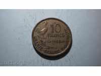 Монета 10 Francs 1953 ФРАНЦИЯ