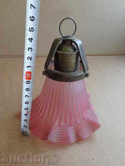 An old lampshade cloak, lamp, lantern, chandelier, glass with price 86.00 BGN | € 43.97 An old lampshade cloak, lamp, lantern, chandelier, glass with price 86.00 BGN | € 43.97