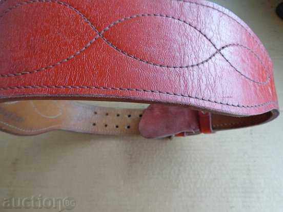 Licitație Piele centura cataramă halterofil, cataramă URSS