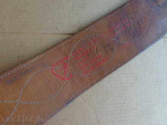 Piele centura cataramă halterofil, cataramă URSS - 5