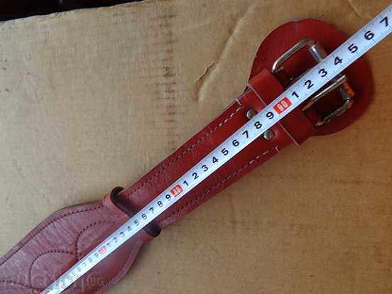 Piele centura cataramă halterofil, cataramă URSS - 7