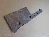 Ръчно кован сатър, острие, нож, топор