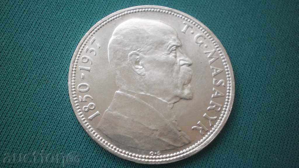 Cehoslovacia 20 Coroanele Rare 1937 Argint UNC cu preț € 15.34 | 30.00 BGN