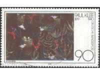 Kleymovana μάρκα ζωγραφικής του Paul Klee 1979 Γερμανία