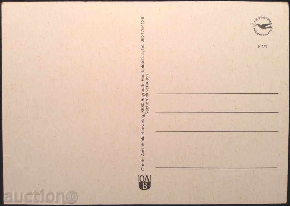 Postcard Bayreuth from Germany with price 1.00 BGN | € 0.51 Postcard Bayreuth from Germany with price 1.00 BGN | € 0.51