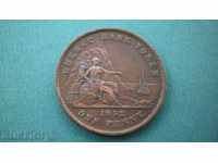 Quebec - Province of Canada 1 Penny 1852 RRR