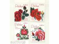 Чисти марки Рози 2005 от Полша