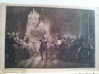 Old card Das Flotenkonzert Symphony Orchestra