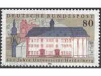 Чиста марка Университет Хайделберг 1986 от Германия