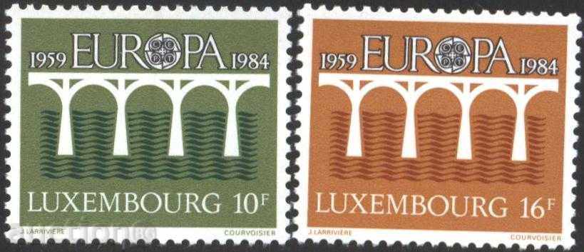 Καθαρό Μάρκες Ευρώπη Σεπ 1984 Luxembourg