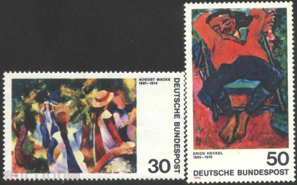 Calificativele curate 1974 Pictură din Germania
