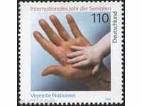 Чиста марка Година на възрастните хора 1999 от Германия