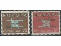 Чисти марки Европа СЕПТ 1963  от Италия