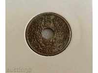 French Indochina 5 cent 1939 Rare!