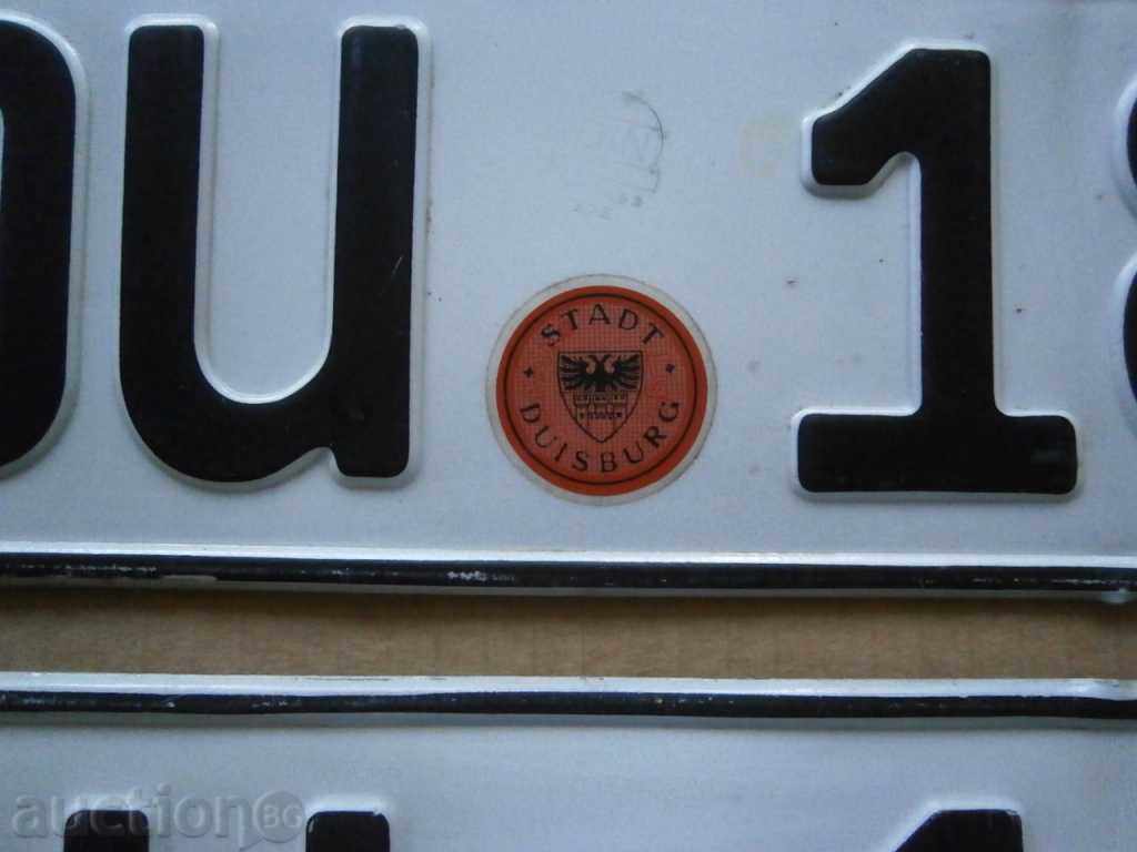 Numerele auto pentru decorațiuni interioare cu preț 31.00 BGN | € 15.85