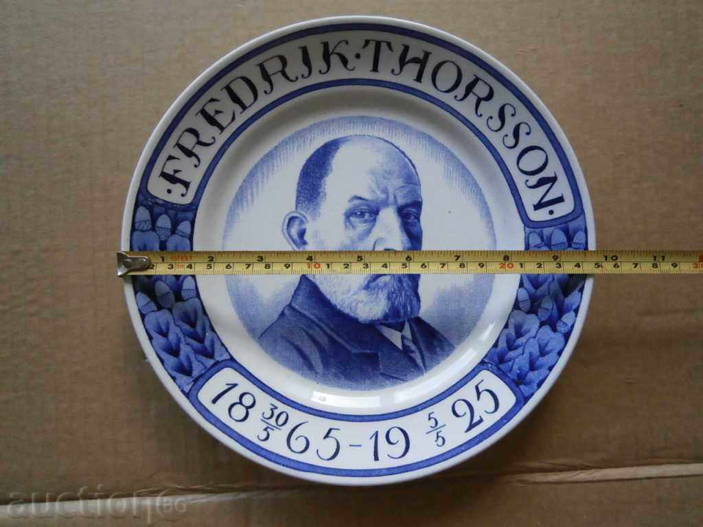 Delivery of ancient porcelain dish 1925 Delivery of ancient porcelain dish 1925