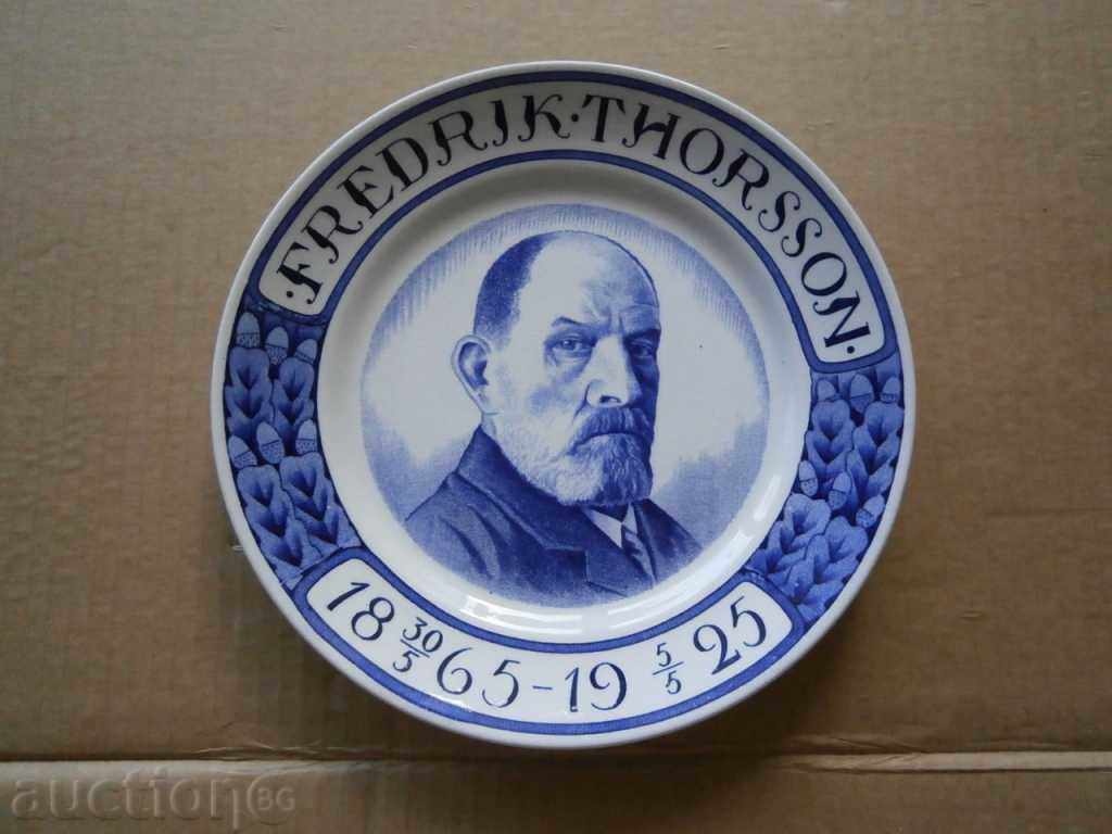 ancient porcelain dish 1925