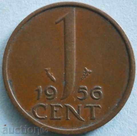 Olanda 1 cent 1956.