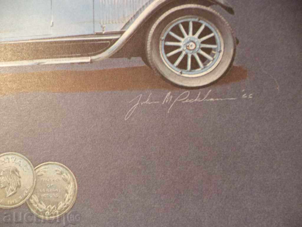 Vintage cars. The prints of John M. Peckam - 6 Vintage cars. The prints of John M. Peckam - 6