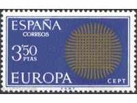 Чиста  марка  Европа СЕПТ  1970  от Испания