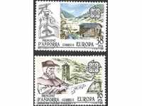 Чисти марки  Европа СЕПТ1983 от  Андора Испанска