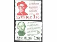 Чисти марки  Европа СЕПТ 1980  от  Швеция