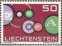Pure marca Europa septembrie 1961 de la Liechtenstein