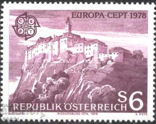 Чиста марка Европа СЕПТ 1978 от Австрия