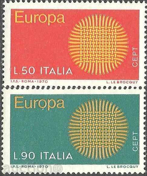 Чиста марка Европа СЕПТ 1970 от Италия