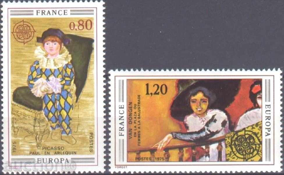 Чисти марки Европа СЕПТ  1975  от Франция