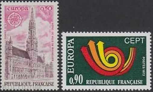Pure SEPT Europe 1973 marks from France