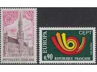Чисти марки Европа СЕПТ  1973  от Франция