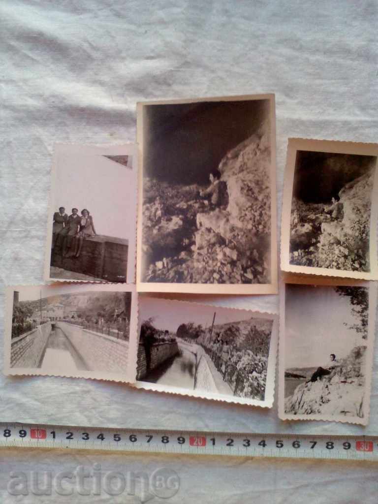 Lot fotografii vechi de aur Panega 1945