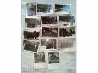 Lot fotografii cu Rodopi. soldați Rakitovo corturi 1943