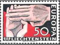 Pure marca Europa septembrie 1962 de la Liechtenstein
