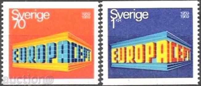 Чисти марки  Европа СЕПТ 1969  от  Швеция