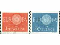 Чисти марки  Европа СЕПТ 1960  от  Швеция