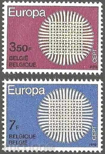 Καθαρό Μάρκες Ευρώπη Σεπτέμβριος του 1970 από το Βέλγιο