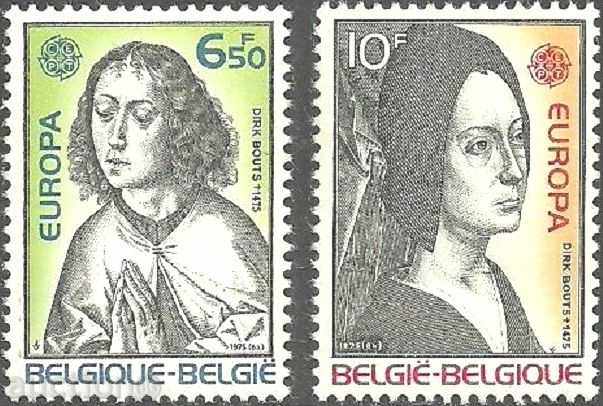 Чисти марки Европа СЕПТ 1975 от Белгия