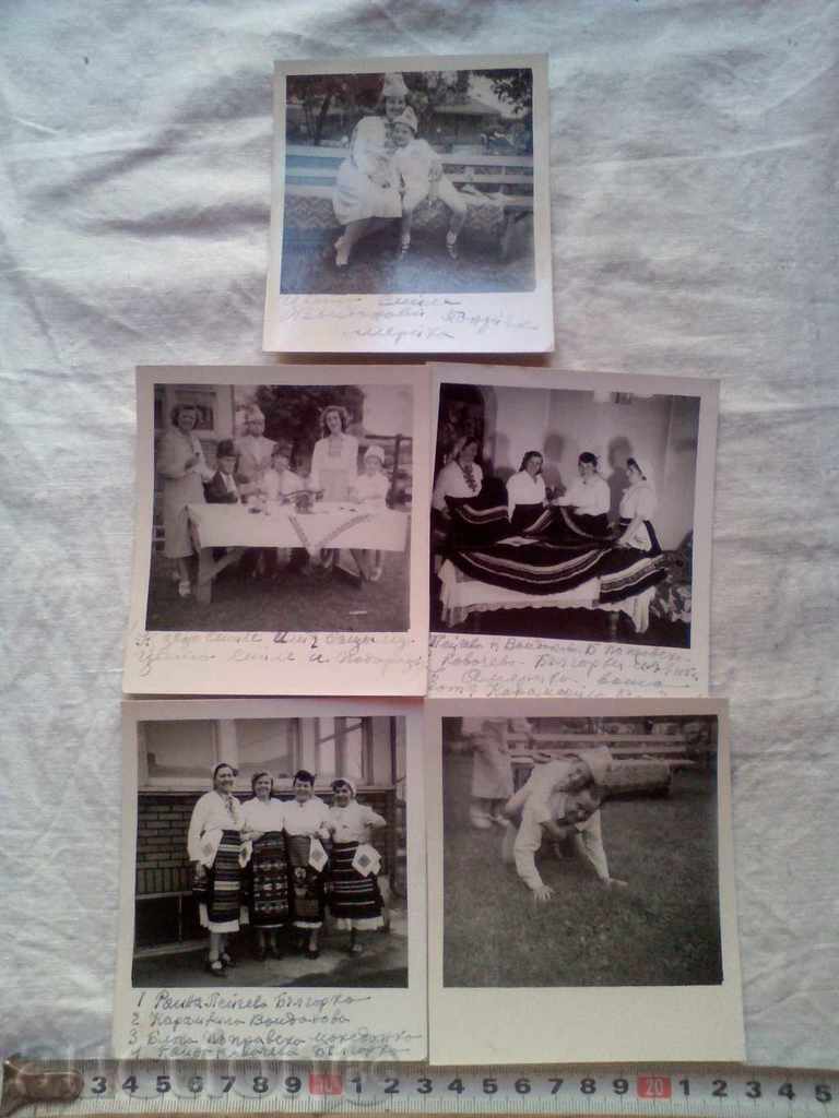 Лот стари снимки Българи в Америка 1948 г.