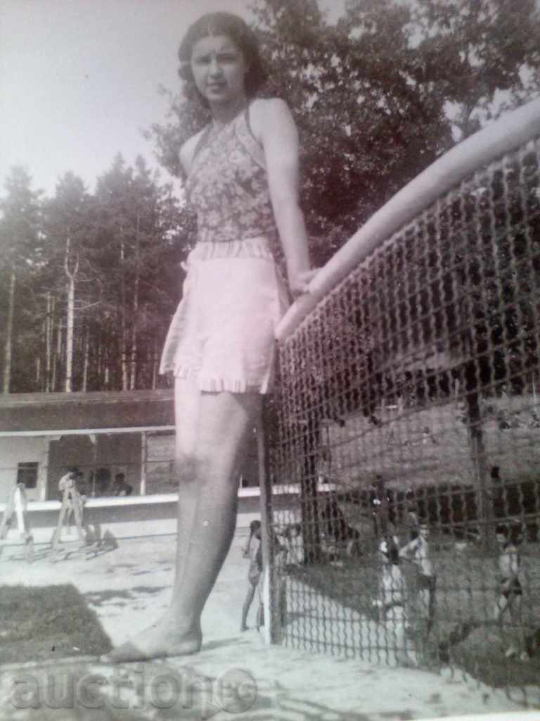 Лот стари снимки София Басейн плаж преди 1944 г. - 5