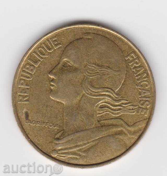 20 Centimes1989 France with price 0.75 BGN | € 0.38 20 Centimes1989 France with price 0.75 BGN | € 0.38