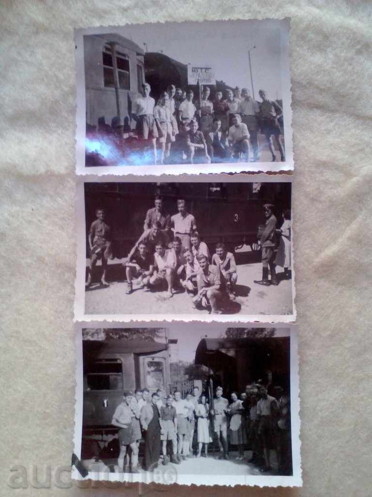 Снимки Габрово влак събор Ю.Т.С. Сливен Градище 1939 г.